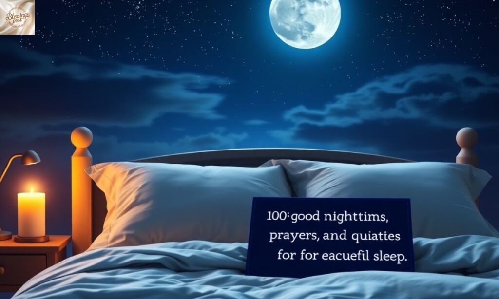 100+ Good Night Blessings, Prayers and Quotes for Peaceful Sleep