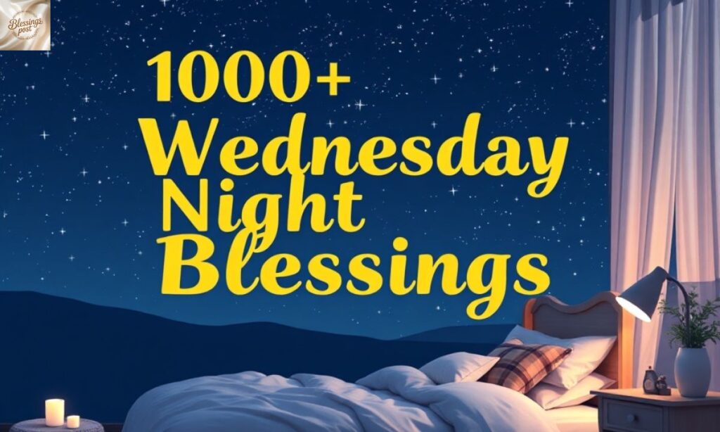 1000+ Sweet Wednesday Night Blessings To Find Calm and Gratitude Before Sleep