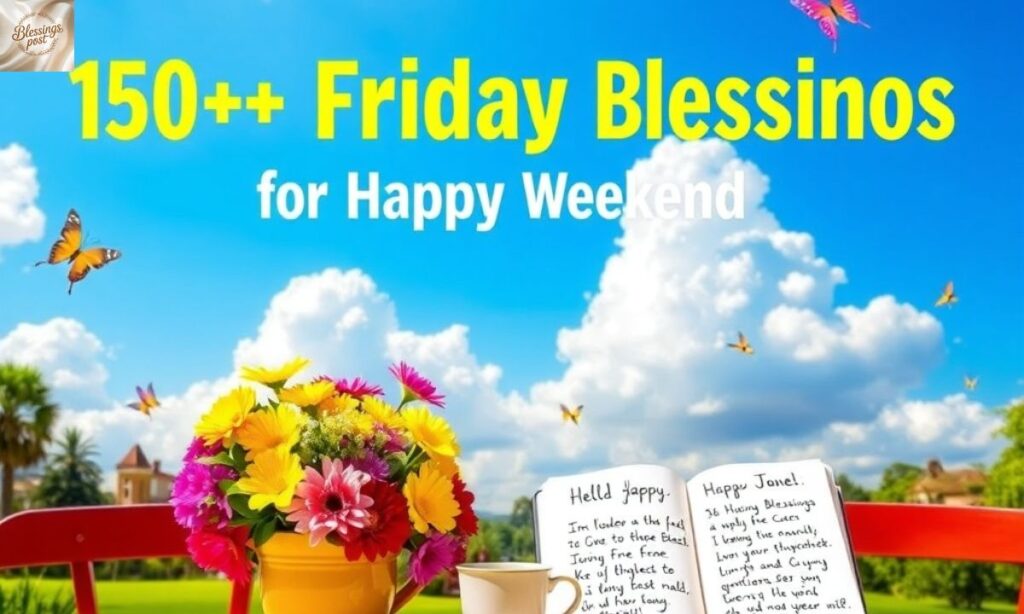 150+ Friday Blessings for a Happy Weekend with Cute Pics (2025)