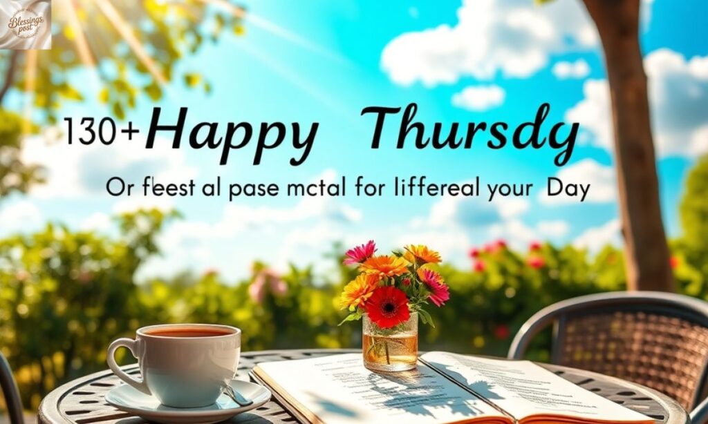 150+ Happy Thursday Blessings and Quotes to Fuel Your Day