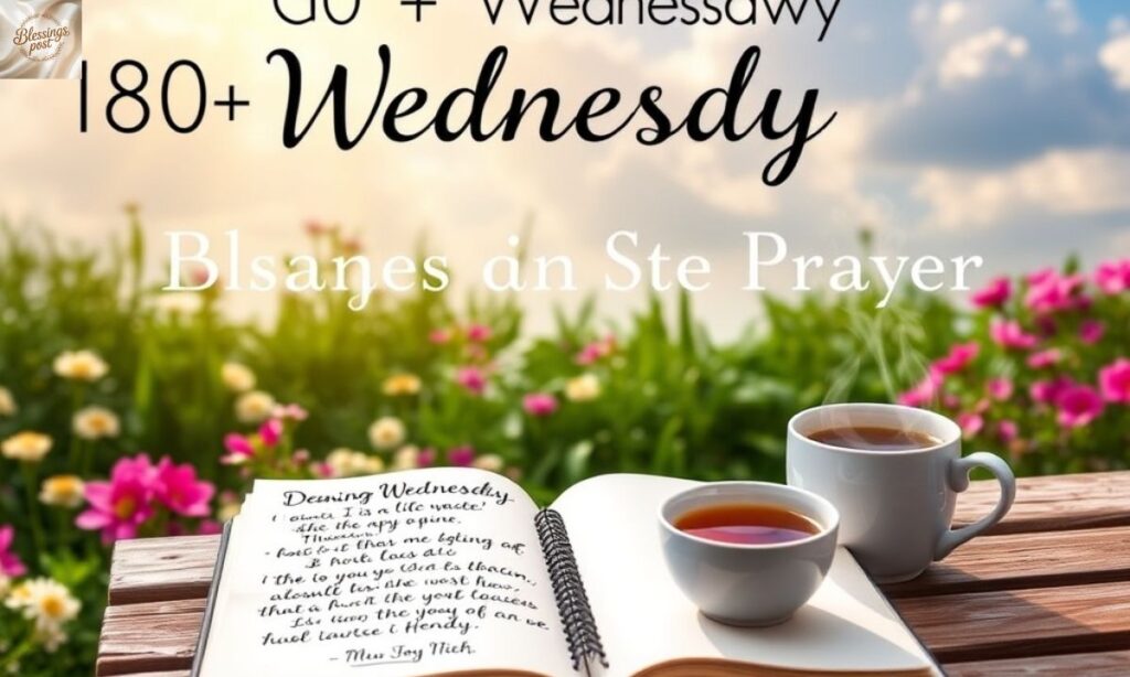 180+ Wednesday Blessings Images, Quotes and Prayers