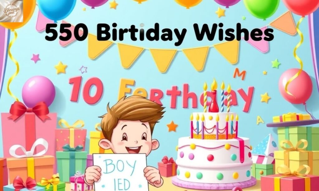 550 Birthday Wishes for a 10 Year Old Boy to Enjoy!