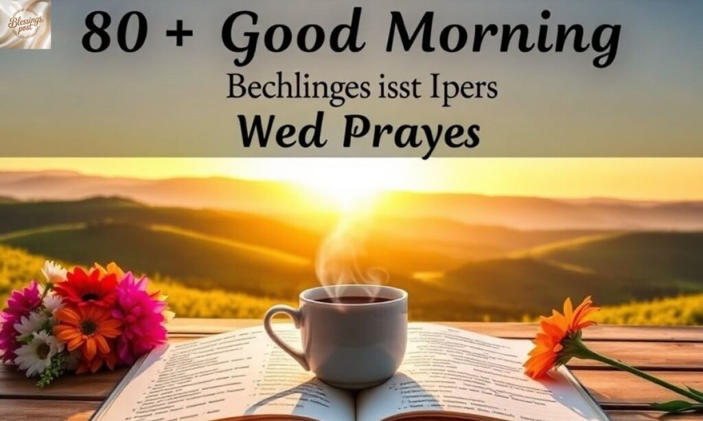 80+ Good Morning Wednesday Blessings & Prayers to Start Your Day with Peace and Positivity
