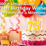 Explore 100+ Unique 75th Birthday Wishes to Celebrate a Milestone