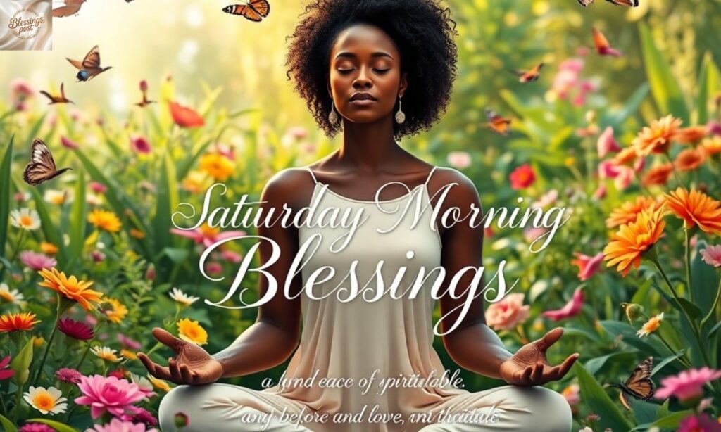 Spiritual African American Saturday Morning Blessings and Quotes